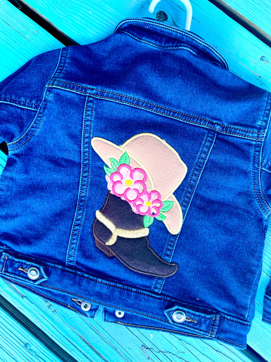 cowboy boot jean jacket