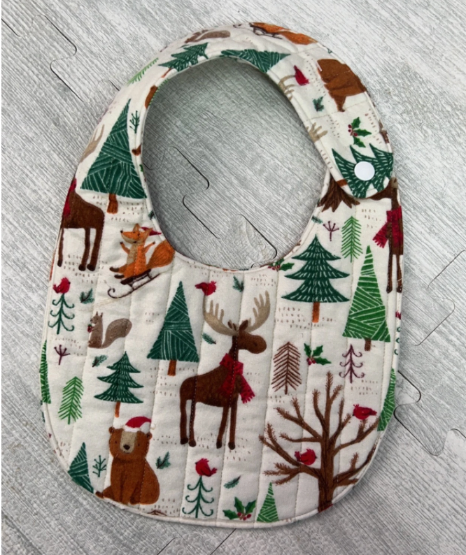 Quilted Flannel Bib