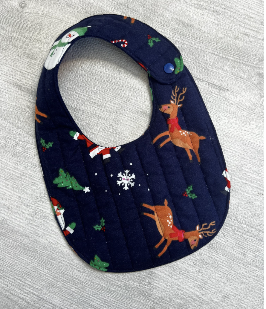 Quilted Flannel Bib