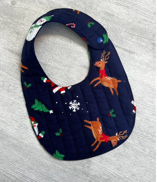 Quilted Flannel Bib