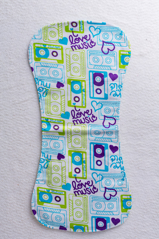 musical burp cloth