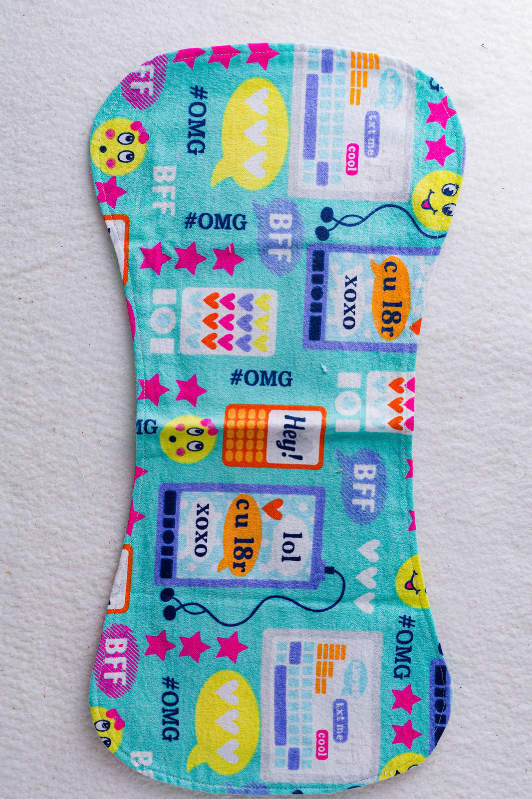 music burp cloth