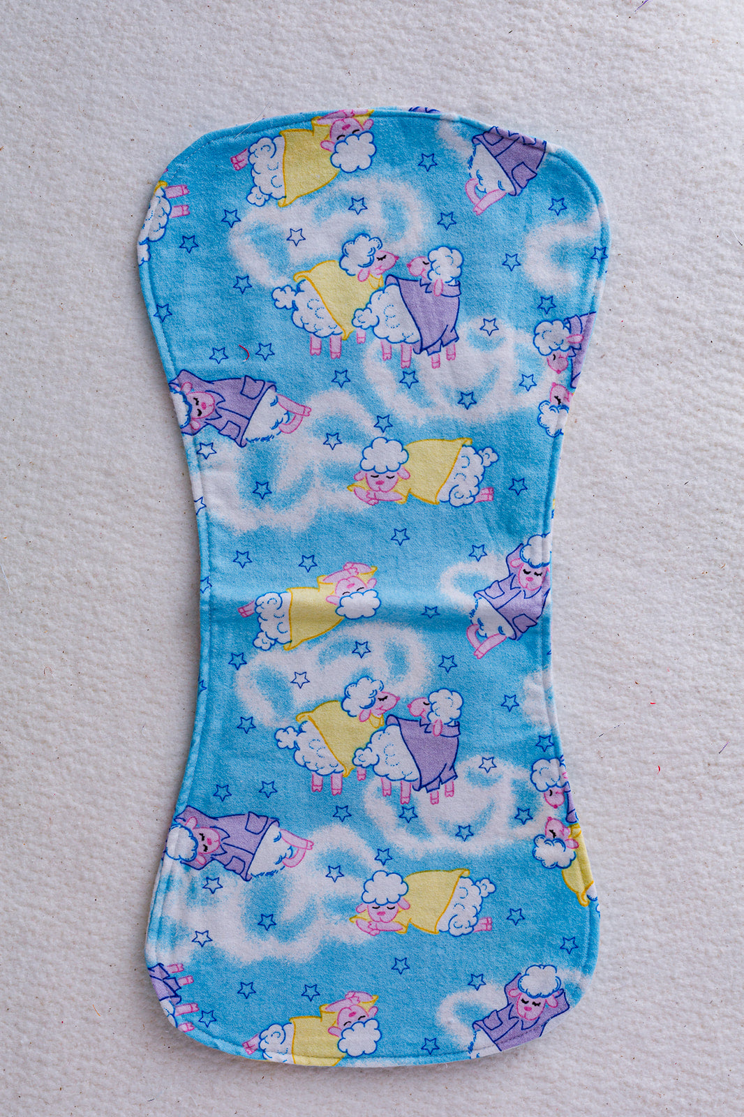 Sleepy Sheep Burp Cloth
